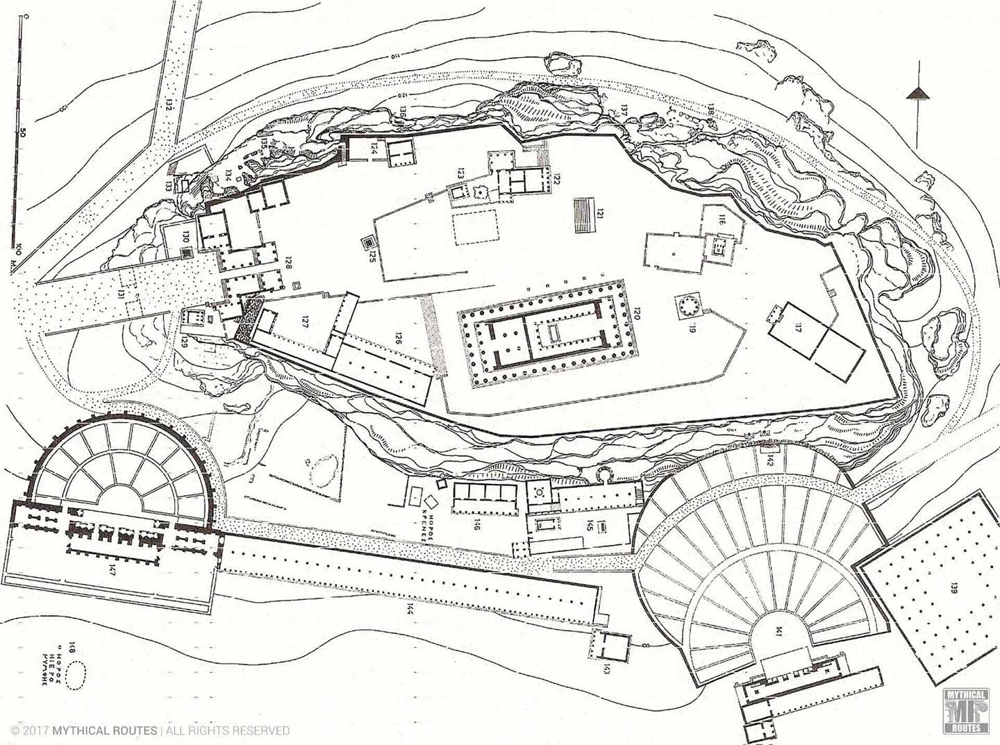 Acropolis siteplan